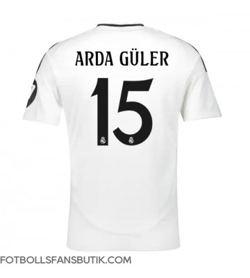 Real Madrid Arda Guler #15 Replika Hemmatröja 2024-25 Kortärmad